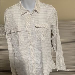 Eddie Bauer Long sleeve button up collared shirt
